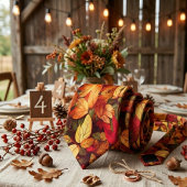 Cravate Feuilles d'automne Couleurs d'automne