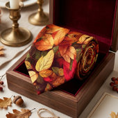 Cravate Feuilles d'automne Couleurs d'automne