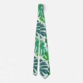 Cravate Feuilles de la monstère tropicale (Dos)
