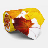 Cravate Feuilles d'érable (Roulé)