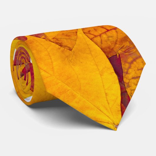 Cravate Feuilles d'érable (Roulé)