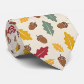 Cravate Feuilles d'maïs et d'automne (Roulé)