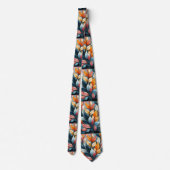 Cravate Feuilles multicolores Thunder_Cove (Dos)