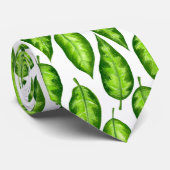 Cravate Feuilles tropicaux (Roulé)