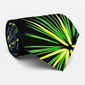 Cravate Feux d'artifice (Roulé)