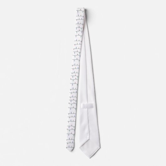 Cravate Feux de Noël (Dos)