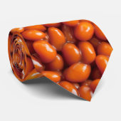 Cravate Fèves au four. Petit-déjeuner amusant (Roulé)