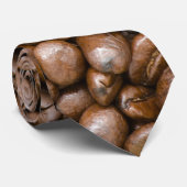 Cravate Fèves de café (Roulé)