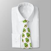 CRAVATE FFF0105 POPSILE VERT TRAITE ALIMENTS SWEETS VECTEU (Attaché)