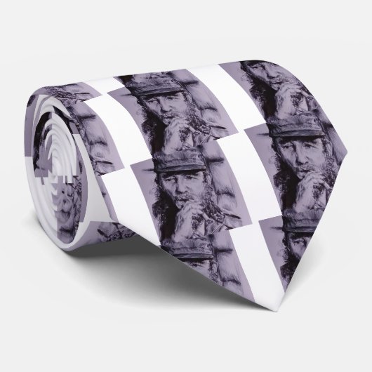 Cravate Fidel Castro (Roulé)