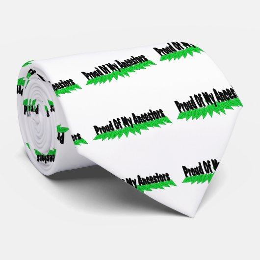 Cravate Fière De Mes Ancêtres (Roulé)