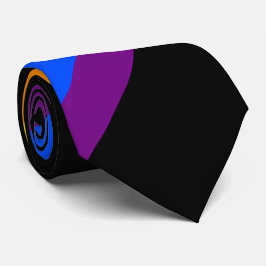 Cravate Fierté arc-en-ciel (Roulé)