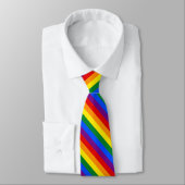 Cravate Fierté arc-en-ciel (Attaché)