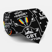 Cravate Fierté de Brighton et de Hove (Roulé)
