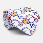 Cravate Fierté de licorne de chats assoupis égalité (Roulé)