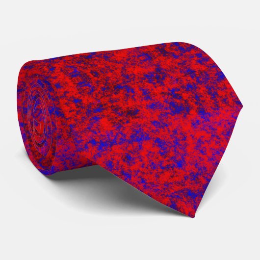 Cravate Fiery Ruby Speckle (Roulé)