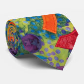 Cravate Fiesta de poisson perroquet (Roulé)