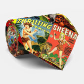 Cravate Fièvre de jungle (Roulé)