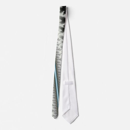Cravate Fil électrique - fractale (Dos)