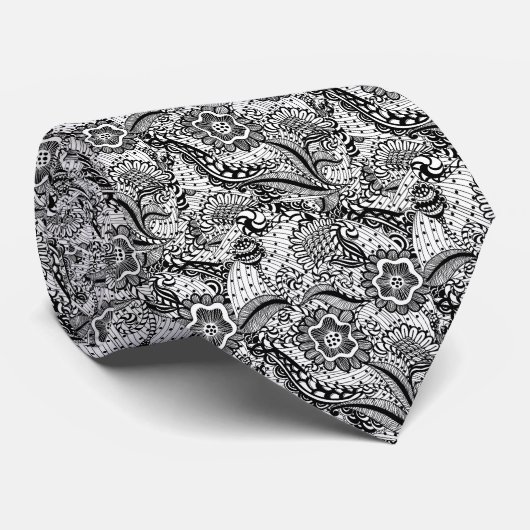 Cravate Fille Abstraite (Roulé)