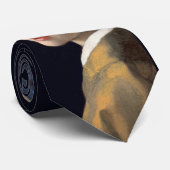 Cravate Fille avec une boucle d'oreille de perle (Roulé)