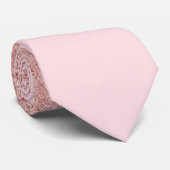 Cravate Fille Blush Rose Or Sprayed Confetti Ombre (Roulé)