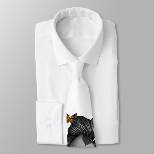 Cravate Fille de crâne à sucre (Attaché)