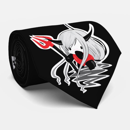 Cravate Fille de diable (Roulé)