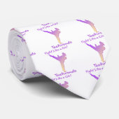 Cravate Fille du Taekwondo (Roulé)