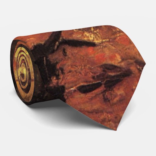 Cravate Fille en blanc dans les bois par Vincent van Gogh (Roulé)