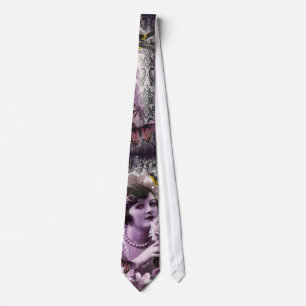 Cravate Fille gatsby d'aileron d'art déco vintage de