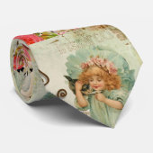 Cravate fille pâques heureuse (Roulé)