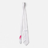 Cravate Fille rose (Dos)