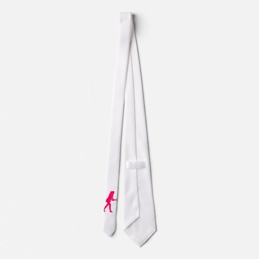 Cravate Fille rose (Dos)