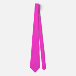 Cravate Fille Rose Chaud Couleur Arrière - plan Customiser
