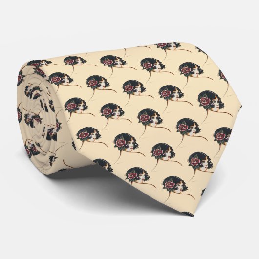 Cravate Fille vintage (Roulé)