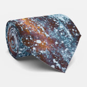 Cravate Fire and Water Metal Textures (Roulé)