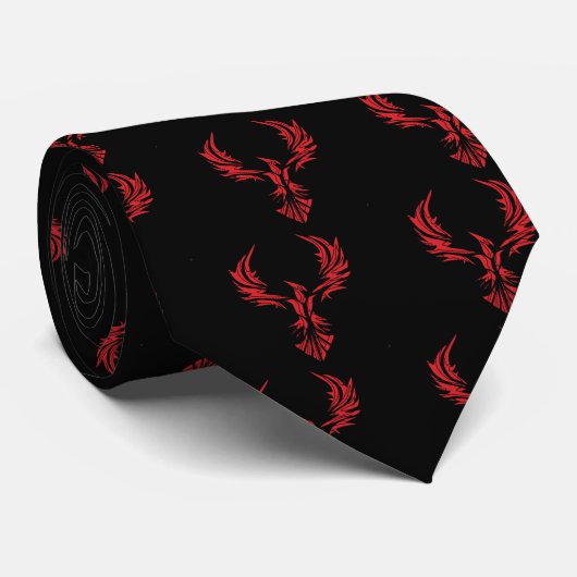 Cravate Firebird - Phoenix (Roulé)