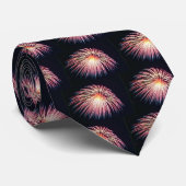 Cravate fireworks2 (Roulé)