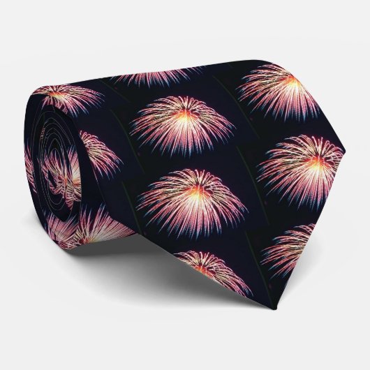 Cravate fireworks2 (Roulé)