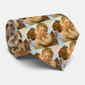 Cravate First Kiss (détail d'ange) par Bouguereau (Roulé)