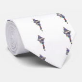 Cravate fissure holographique (Roulé)