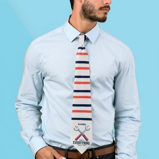 Cravate Fixation de tout depuis | Fête des pères personnal