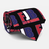 Cravate FJB - Lets Go Brandon (Roulé)
