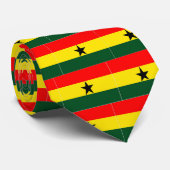 Cravate Flag du Ghana (Roulé)