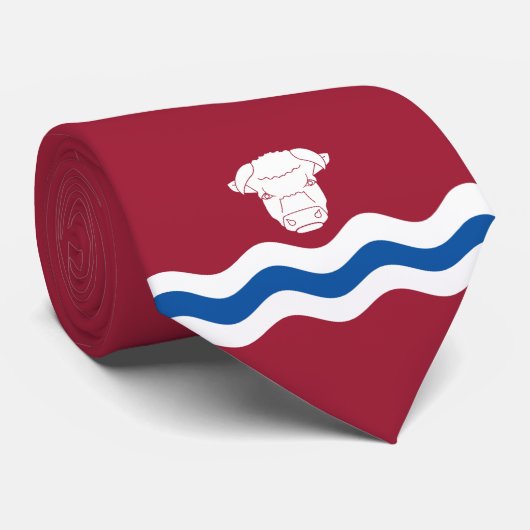Cravate Flag of Herefordshire (UK County) (Roulé)