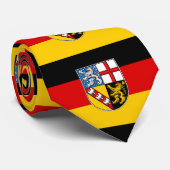 Cravate Flag of Saarland Tie (Roulé)