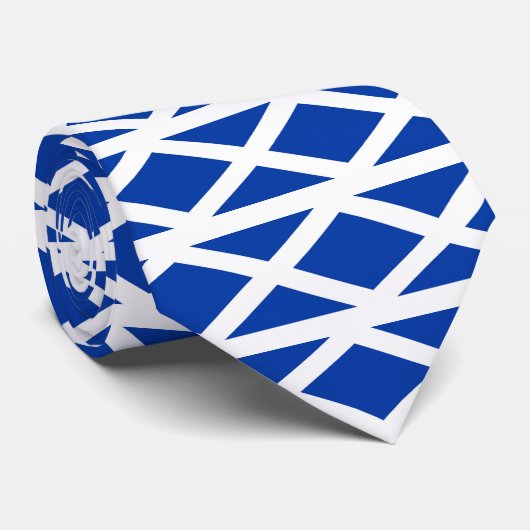 Cravate Flag of Scotland Saltire - High Quality Image (Roulé)