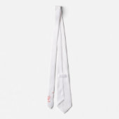 Cravate Flamant fouineur (Dos)