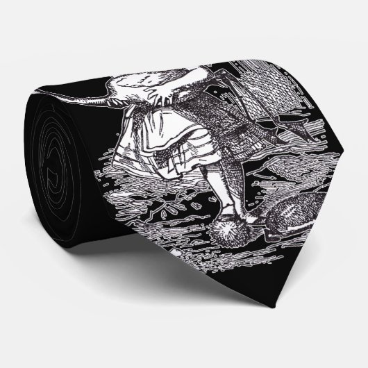 Cravate Flamant rose (Roulé)